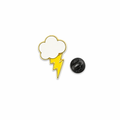 Cloud and Lightning Pin.