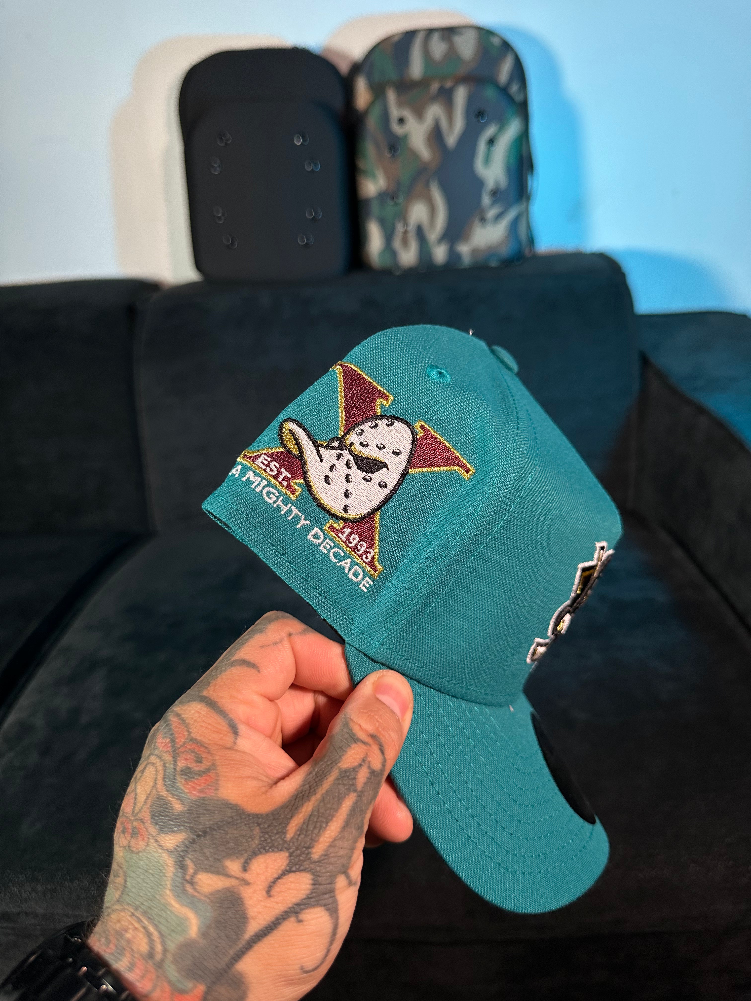 NEW ERA ANAHEIM DUCKS  10TH ANNIVERSARY