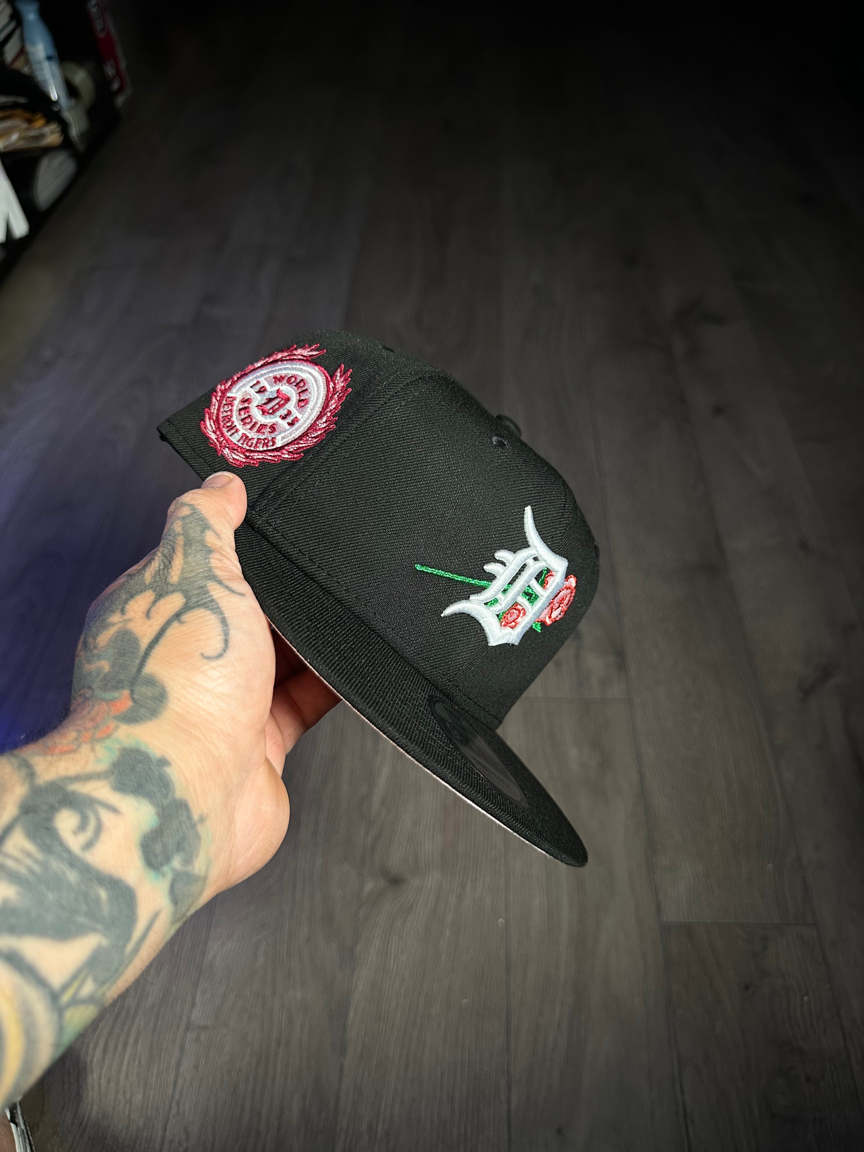 NEW ERA DETROIT TIGERS PINK ROSE/WORLD SERIES