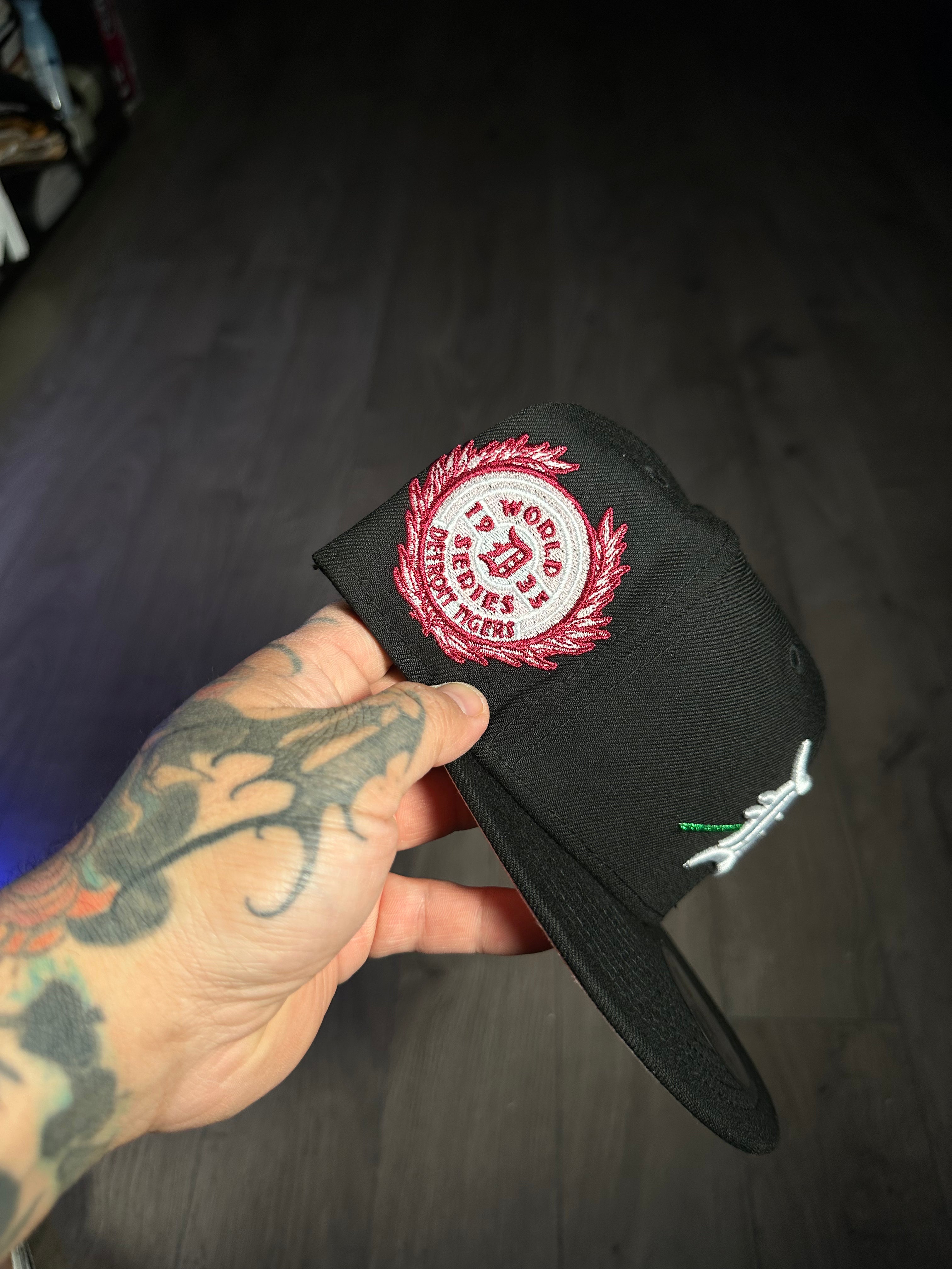 NEW ERA DETROIT TIGERS PINK ROSE/WORLD SERIES