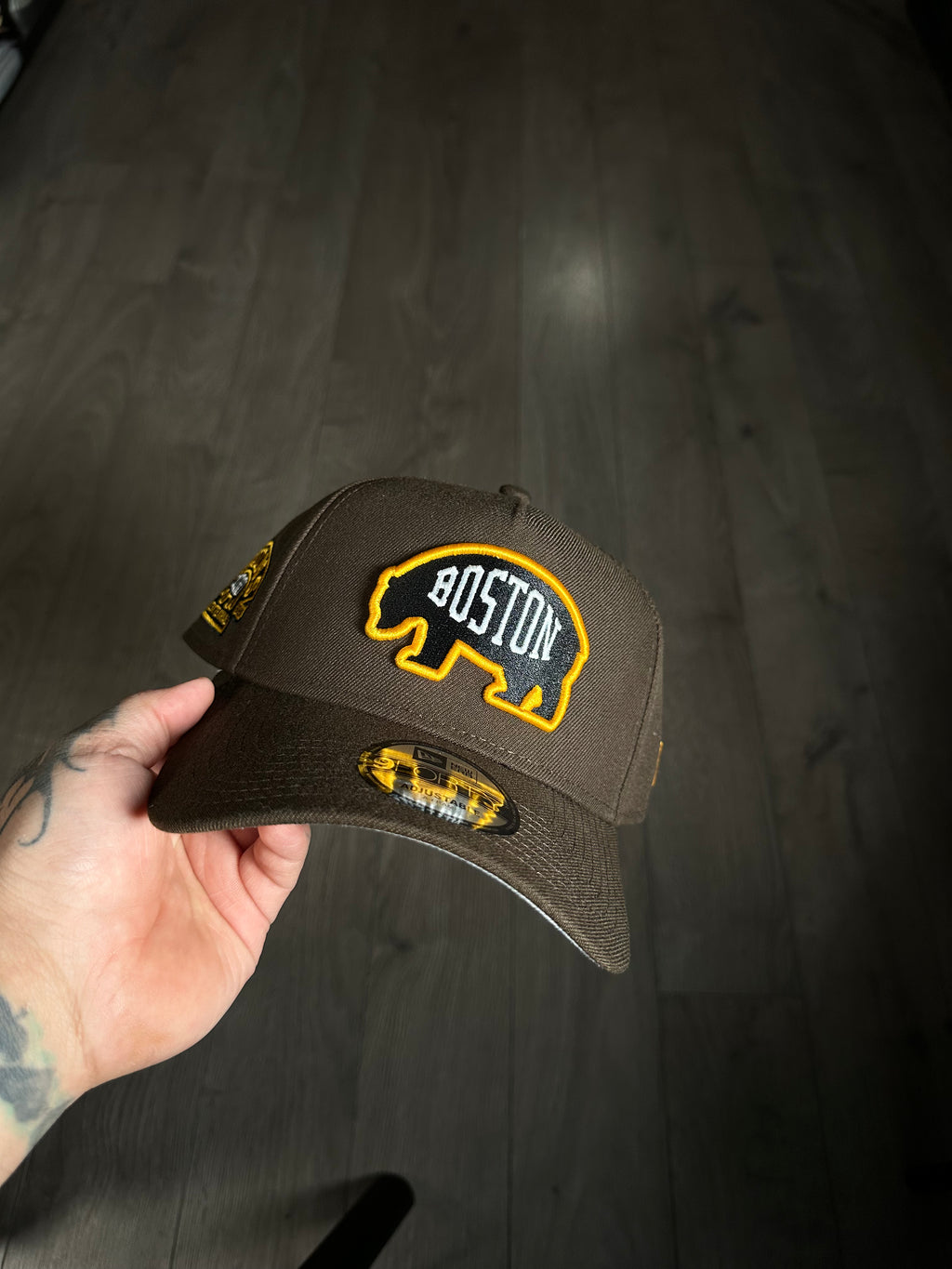 NEW ERA BOSTON BRUINS 100th ANNIVERSARY WALNUT PRIME