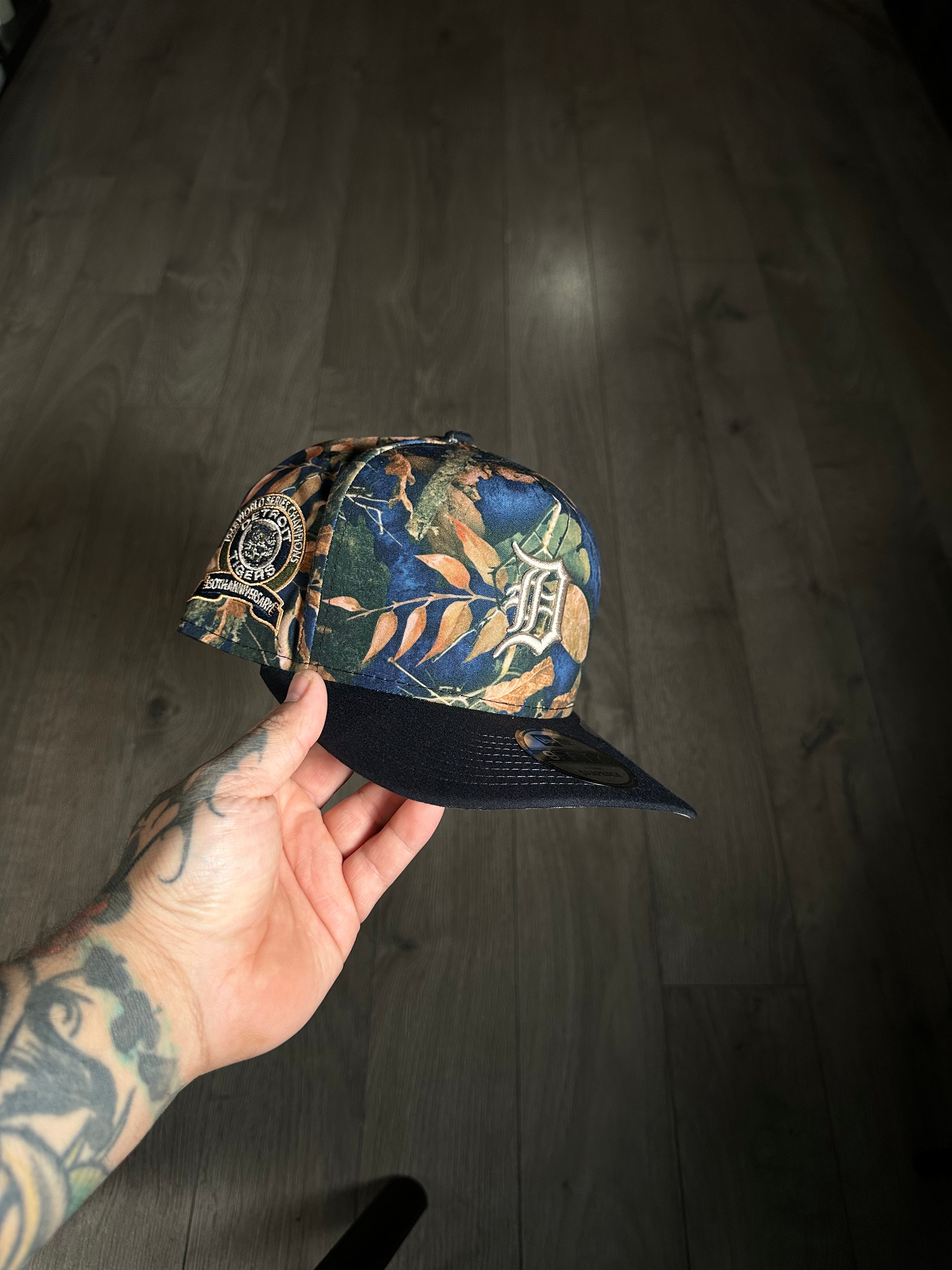 NEW ERA DETRIOT TIGERS &nbsp;50th ANNIVERSARY LEAVES