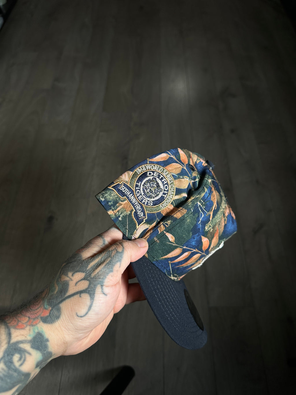 NEW ERA DETRIOT TIGERS &nbsp;50th ANNIVERSARY LEAVES