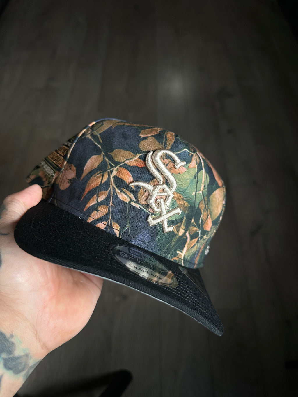 NEW ERA CHICAGO WHITE SOX WORLD CHAMPIONS 2005 LEAVES