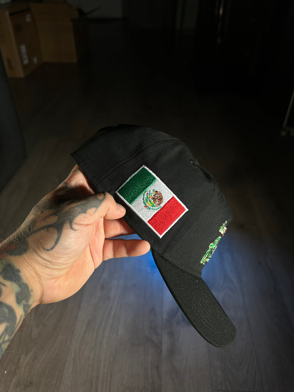 NEW ERA 9FORTY HOUSTON ASTROS MEXICO FLAG/BLACK EDITION