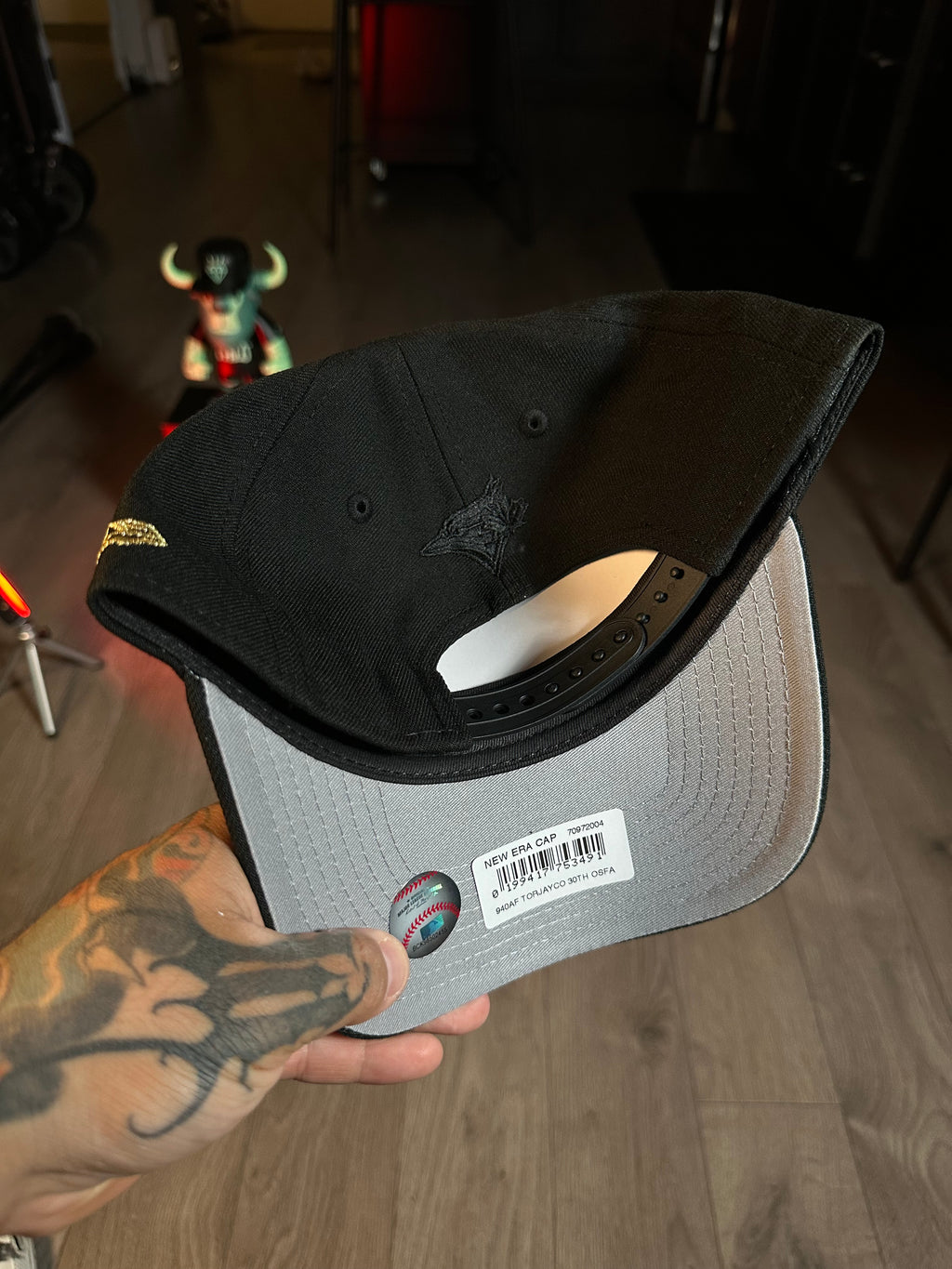 NEW ERA 9FORTY TORONTO BLUE JAYS 30th ANNIVERSARY METALLIC B.P.E.