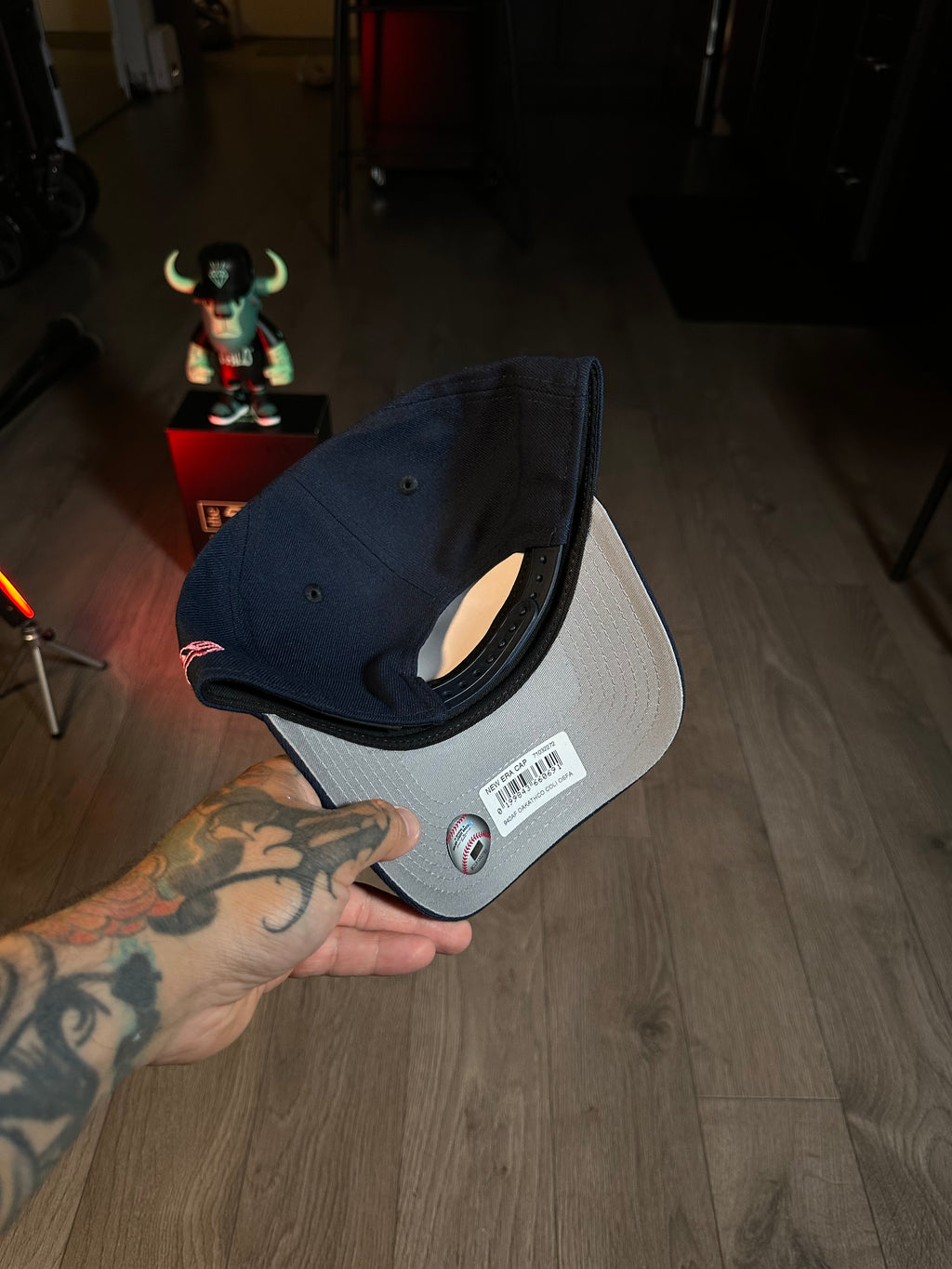 NEW ERA 9FORTY OAKLAND ATHLETICS COLISEUM OCEAN BLUE P. E.