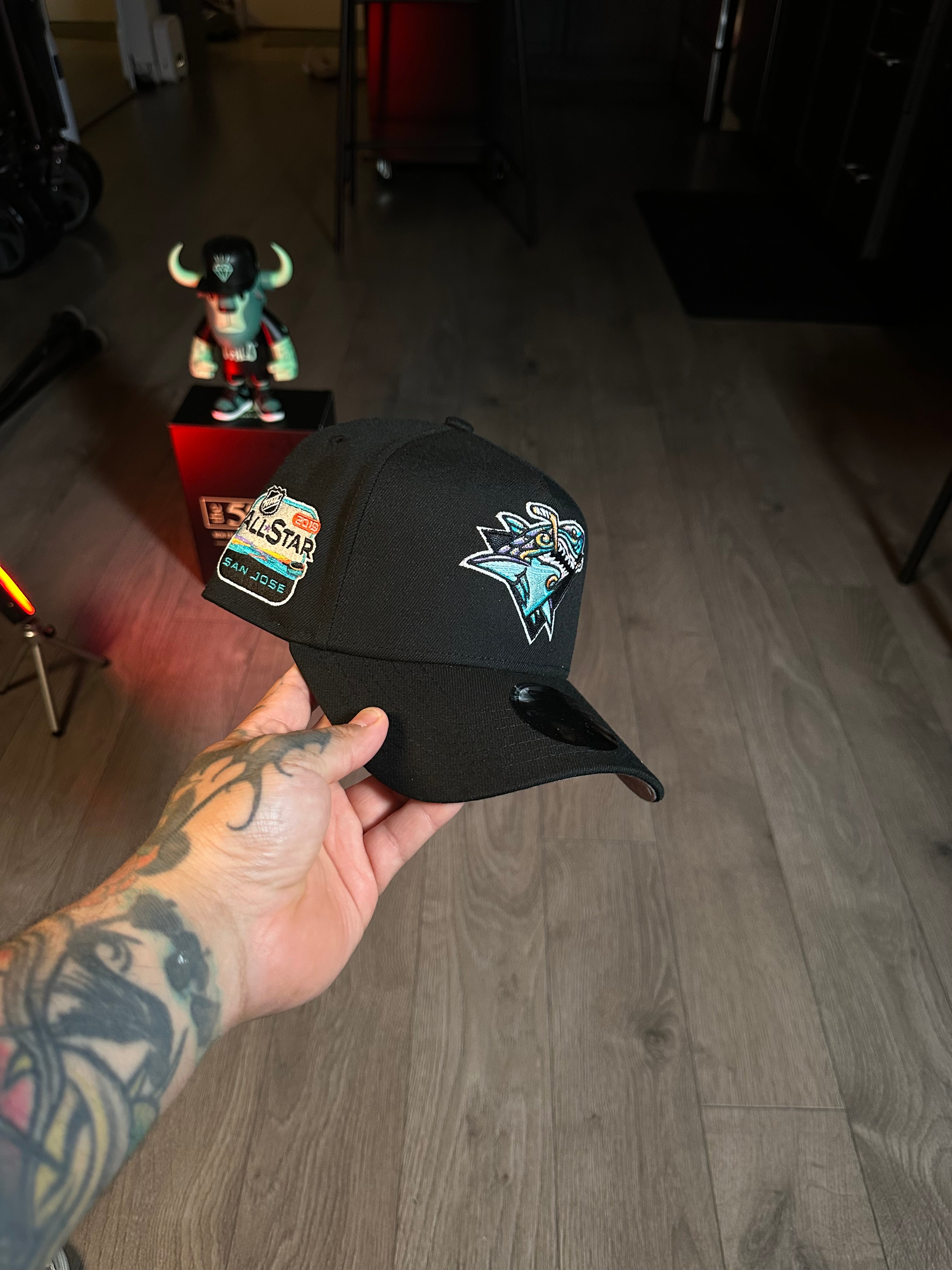 NEW ERA 9FORTY SAN JOSE SHARKS ALL STAR GAME 2019 BLACK PRIME