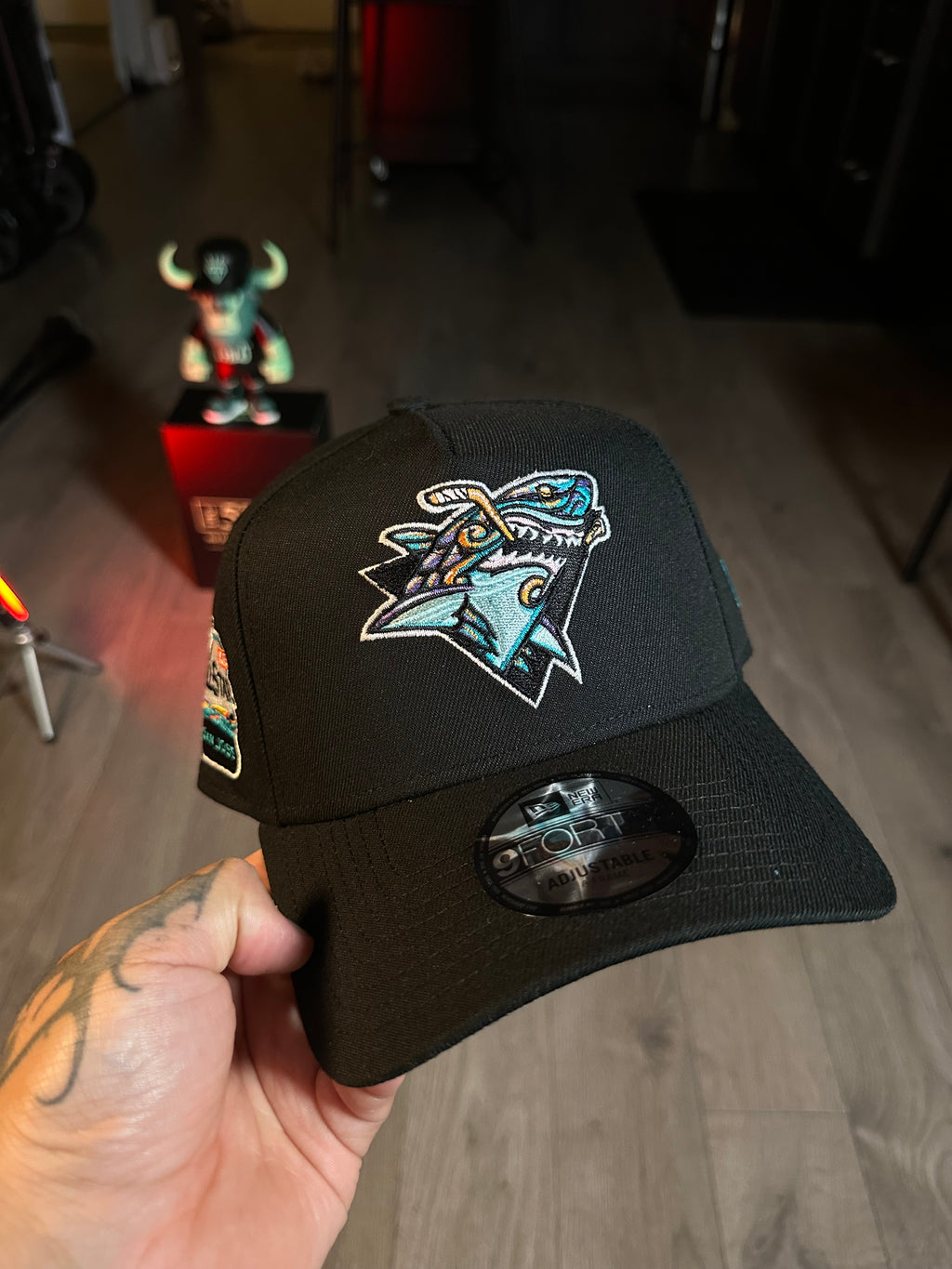 NEW ERA 9FORTY SAN JOSE SHARKS ALL STAR GAME 2019 BLACK PRIME