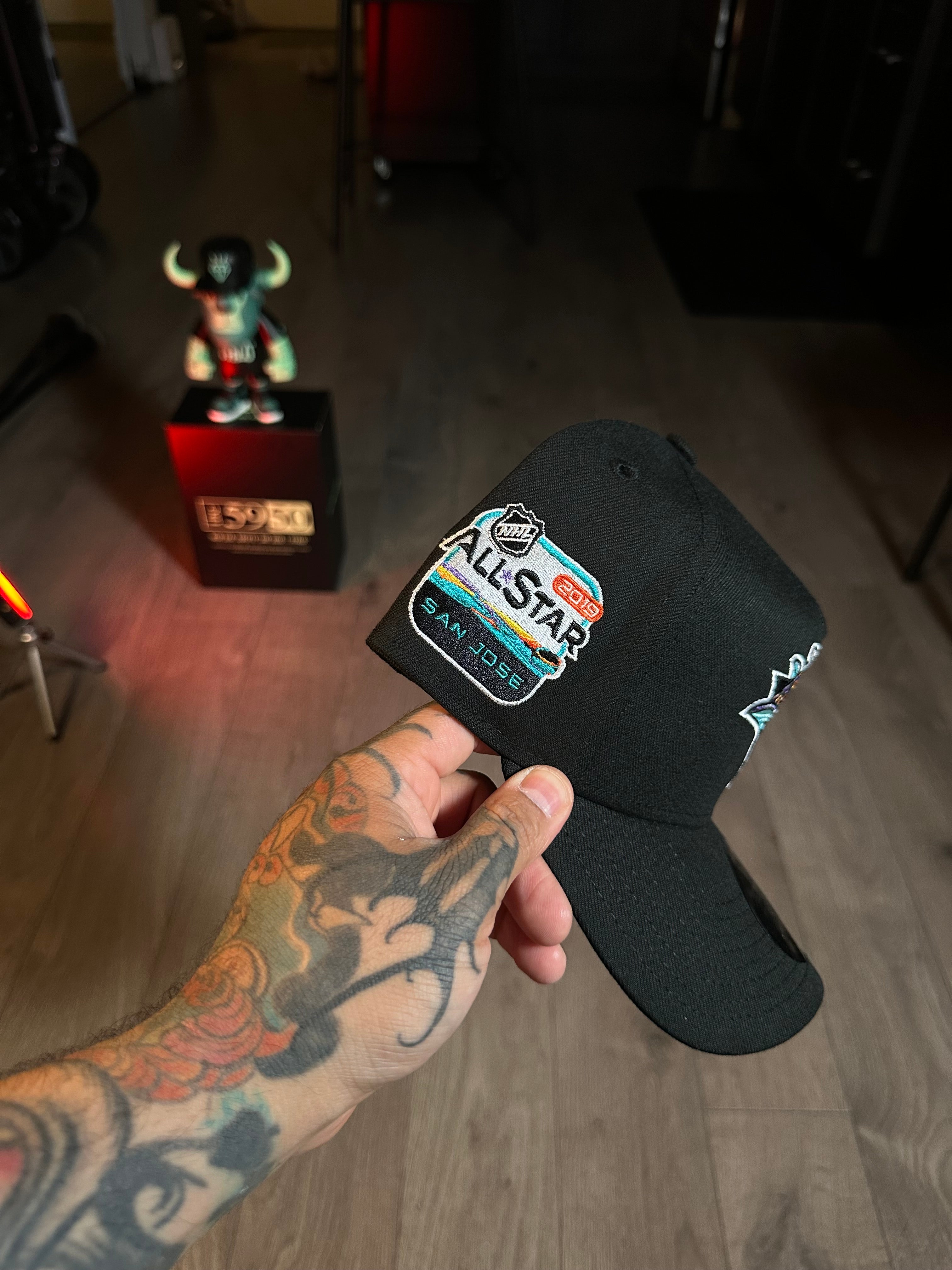 NEW ERA 9FORTY SAN JOSE SHARKS ALL STAR GAME 2019 BLACK PRIME