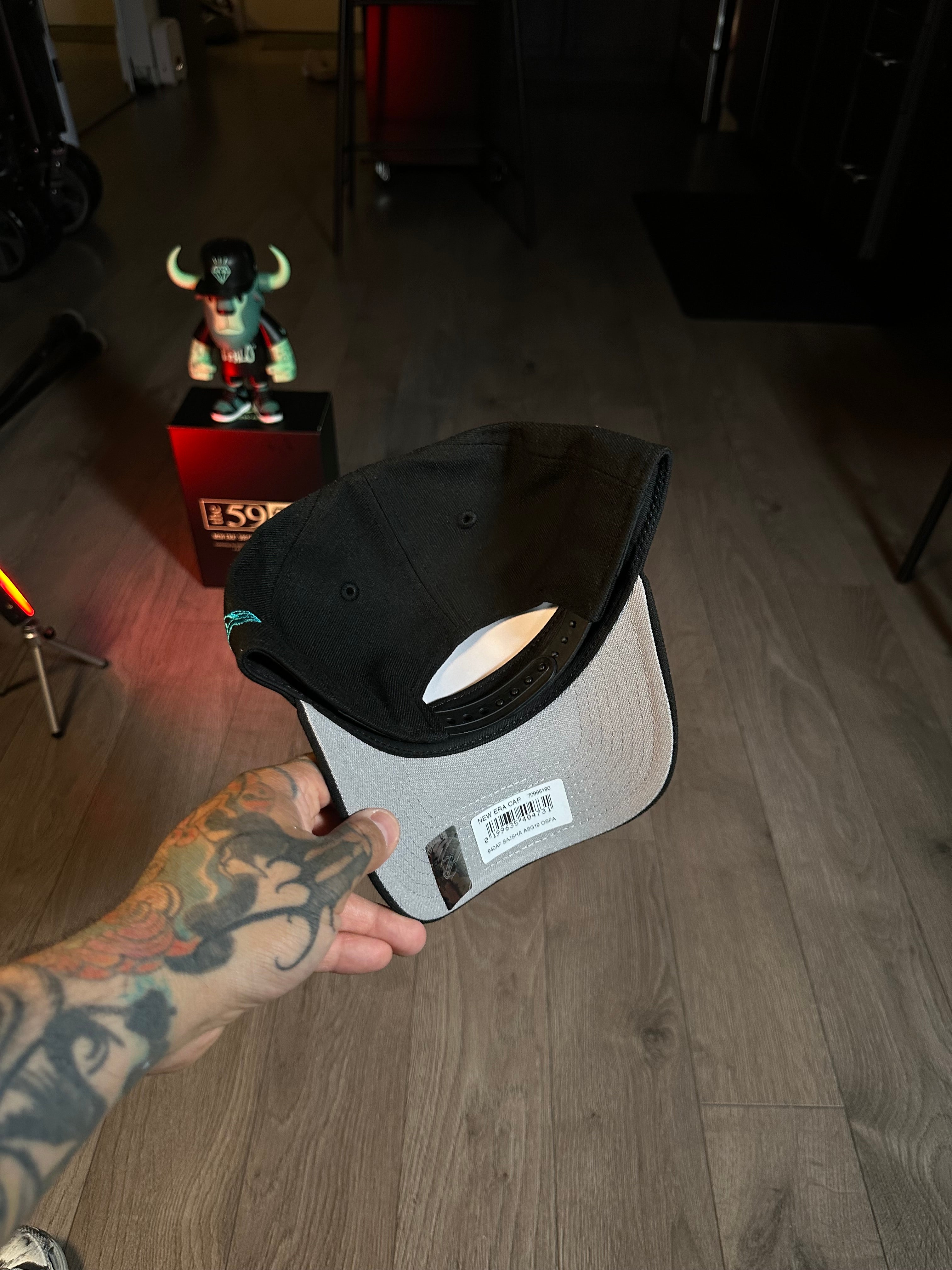 NEW ERA 9FORTY SAN JOSE SHARKS ALL STAR GAME 2019 BLACK PRIME