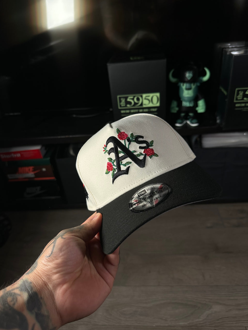 NEW ERA 9FORTY OAKLAND ATHLETICS WORLD SERIES 1989-ROSES L.