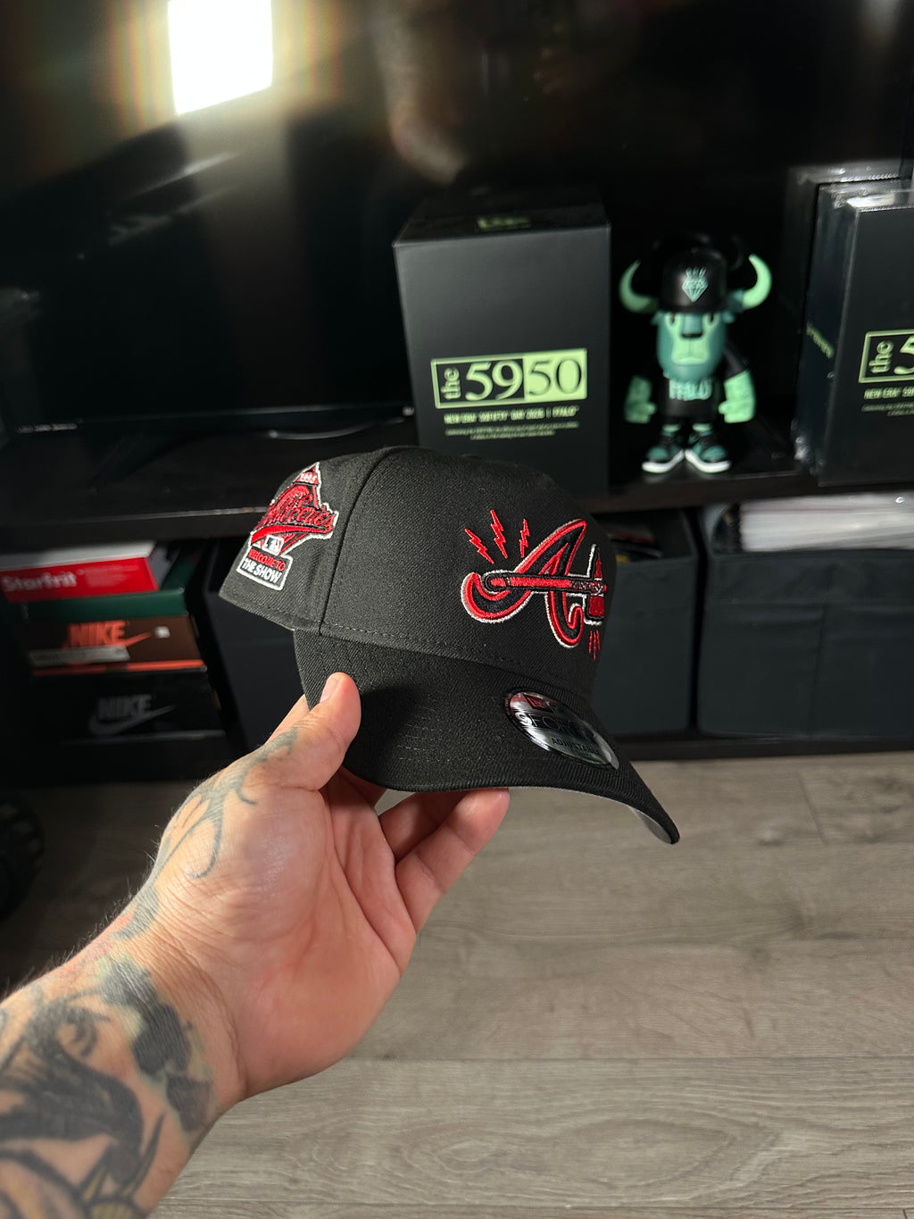 NEW ERA 9FORTY ATLANTA BRAVES WORLD SERIES 1995 B.P.
