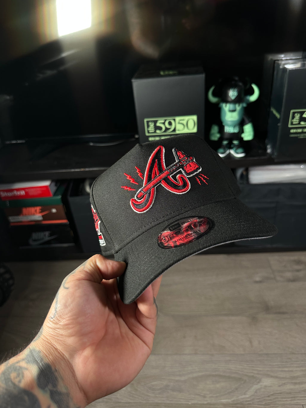 NEW ERA 9FORTY ATLANTA BRAVES WORLD SERIES 1995 B.P.