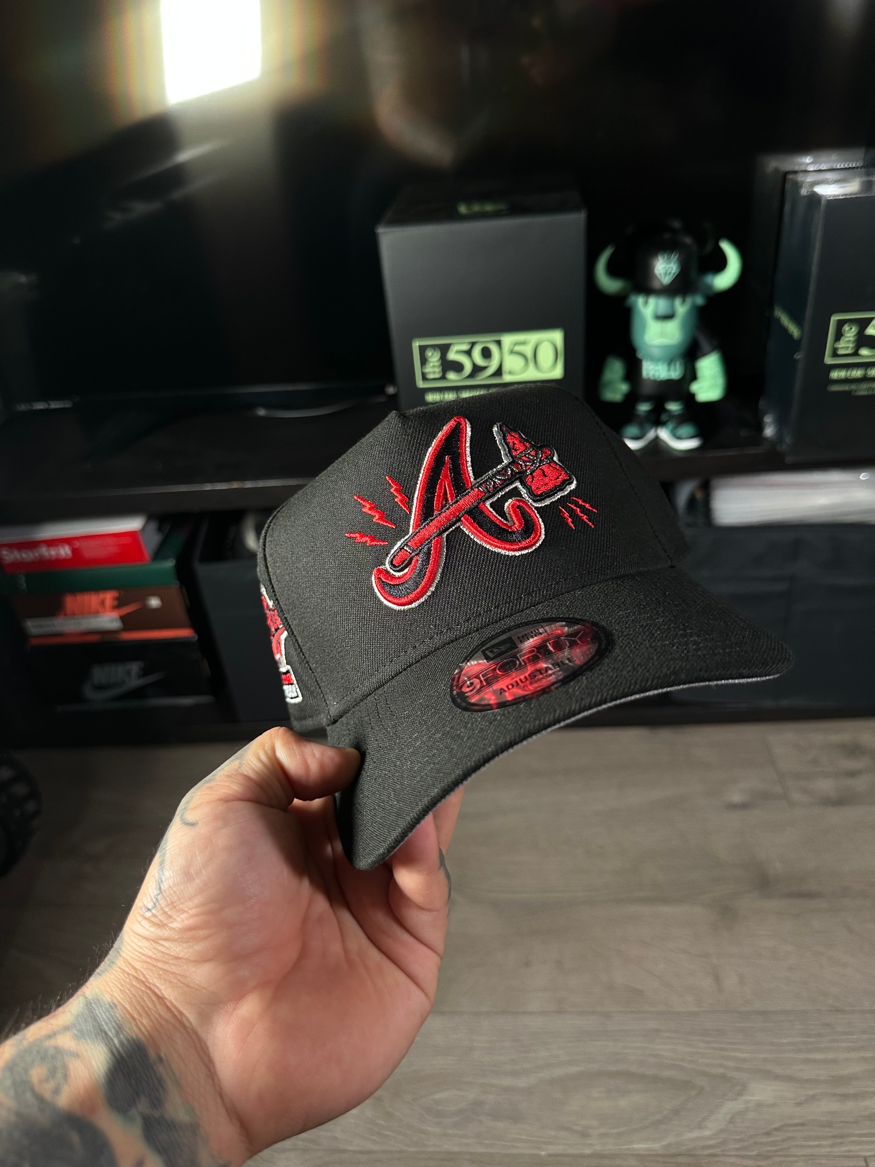 NEW ERA 9FORTY ATLANTA BRAVES WORLD SERIES 1995 B.P.