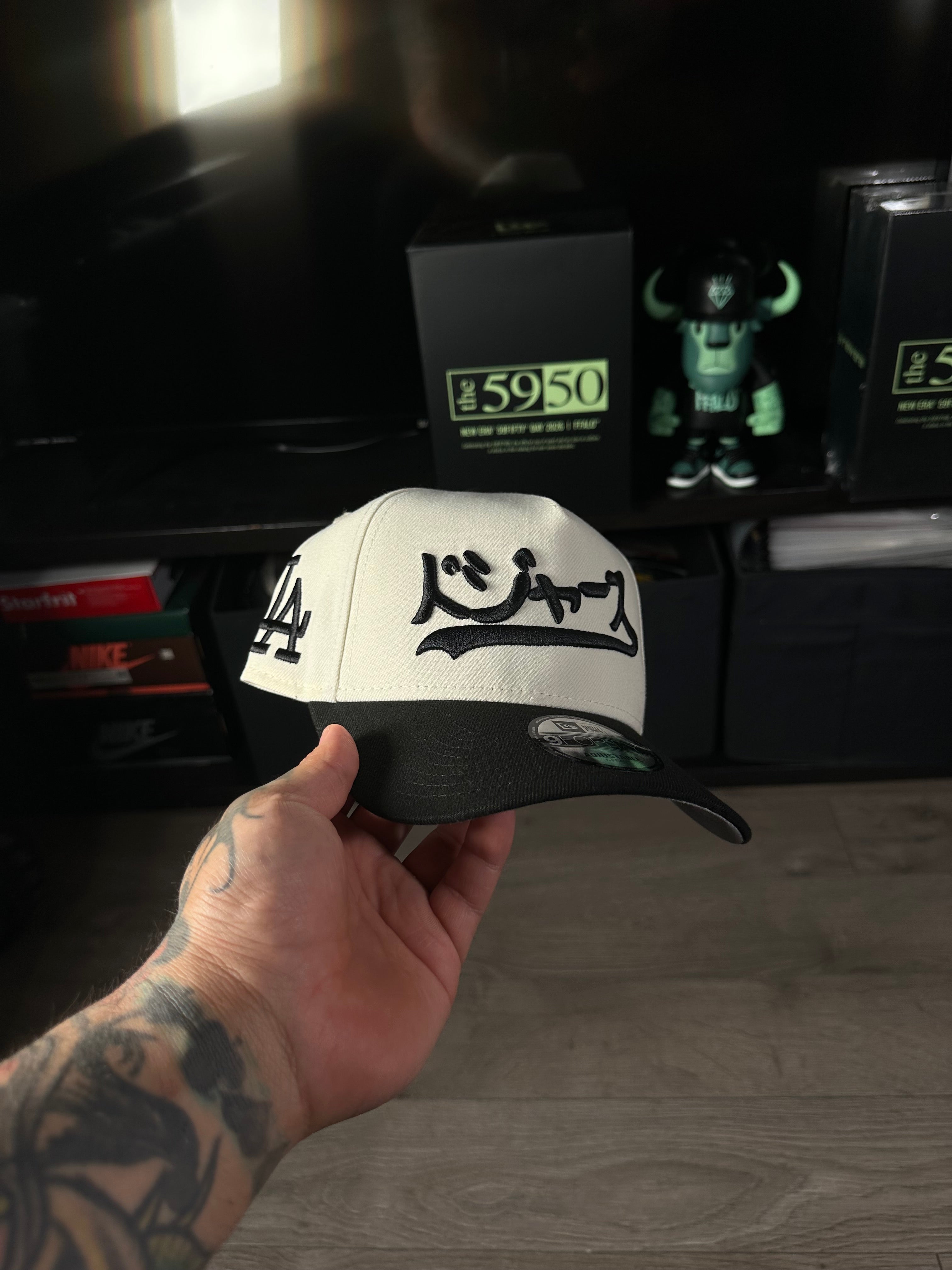 NEW ERA 9FORTY LOS ANGELES DODGERS MIDNIGHT SCRIPT
