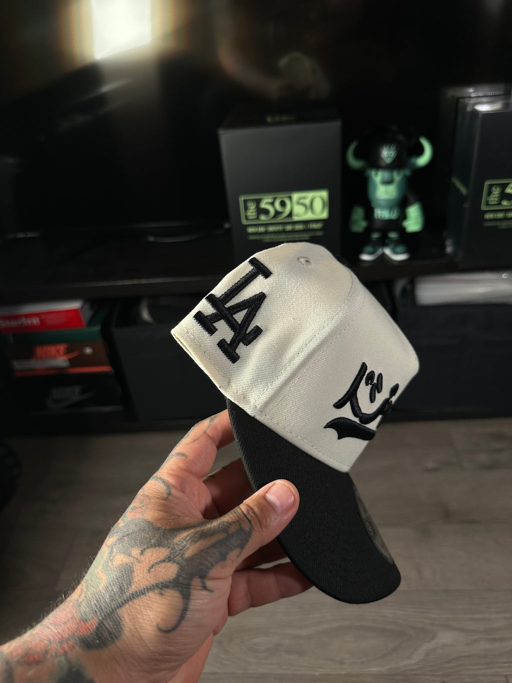NEW ERA 9FORTY LOS ANGELES DODGERS MIDNIGHT SCRIPT