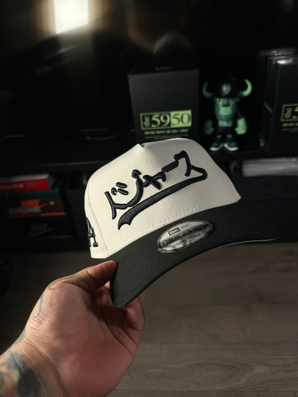 NEW ERA 9FORTY LOS ANGELES DODGERS MIDNIGHT SCRIPT