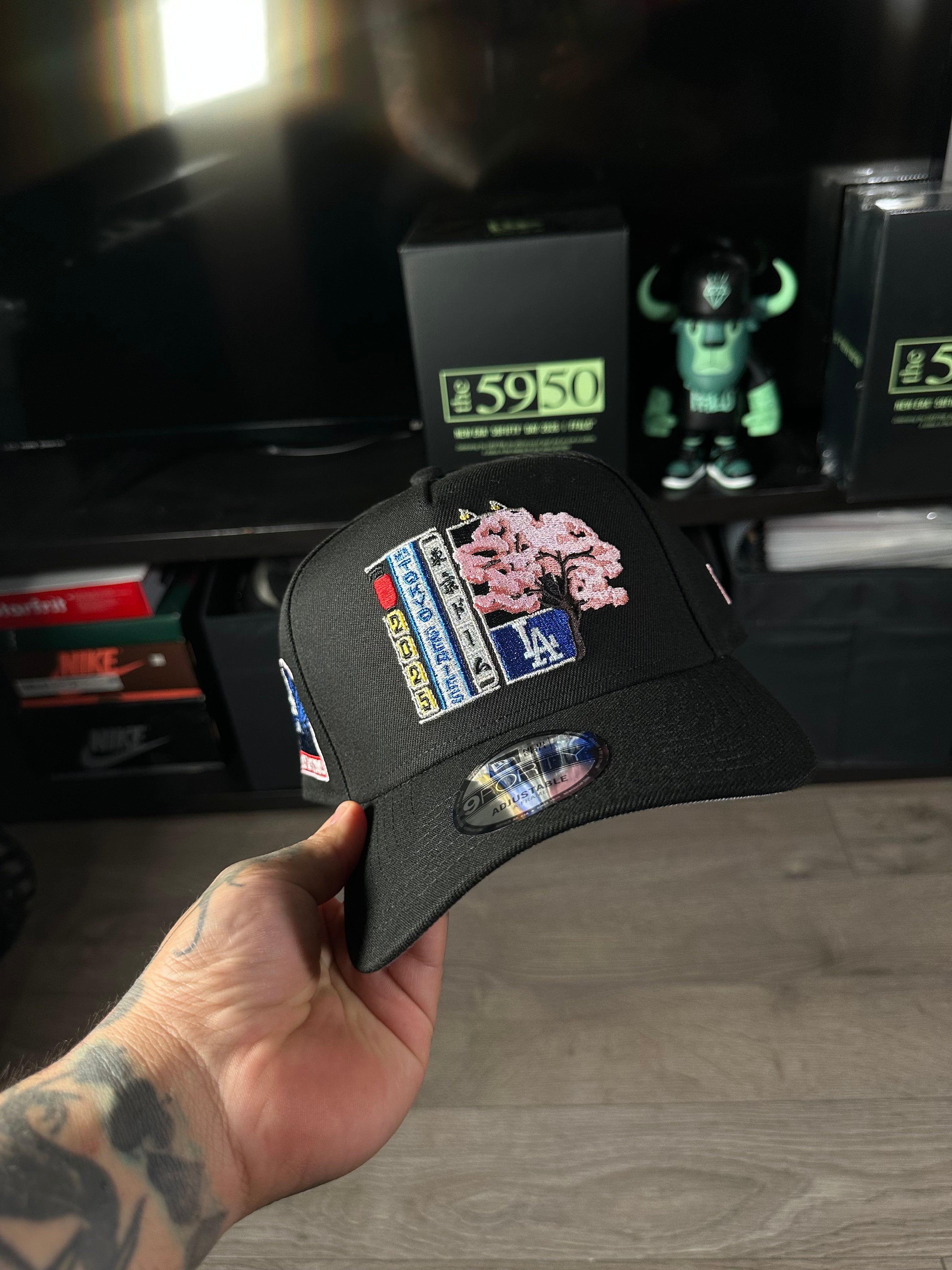 NEW ERA 9FORTY LOS ANGELES DODGERS SAKURA BLOOM B.E.