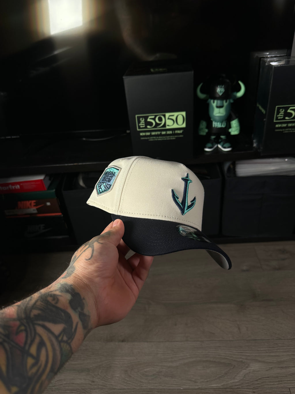 NEW ERA 9FORTY SEATTLE KRAKEN INAUGURAL SEASON T.T.E.