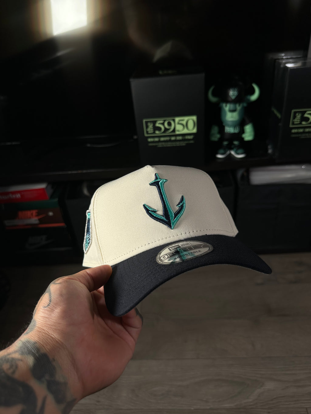 NEW ERA 9FORTY SEATTLE KRAKEN INAUGURAL SEASON T.T.E.