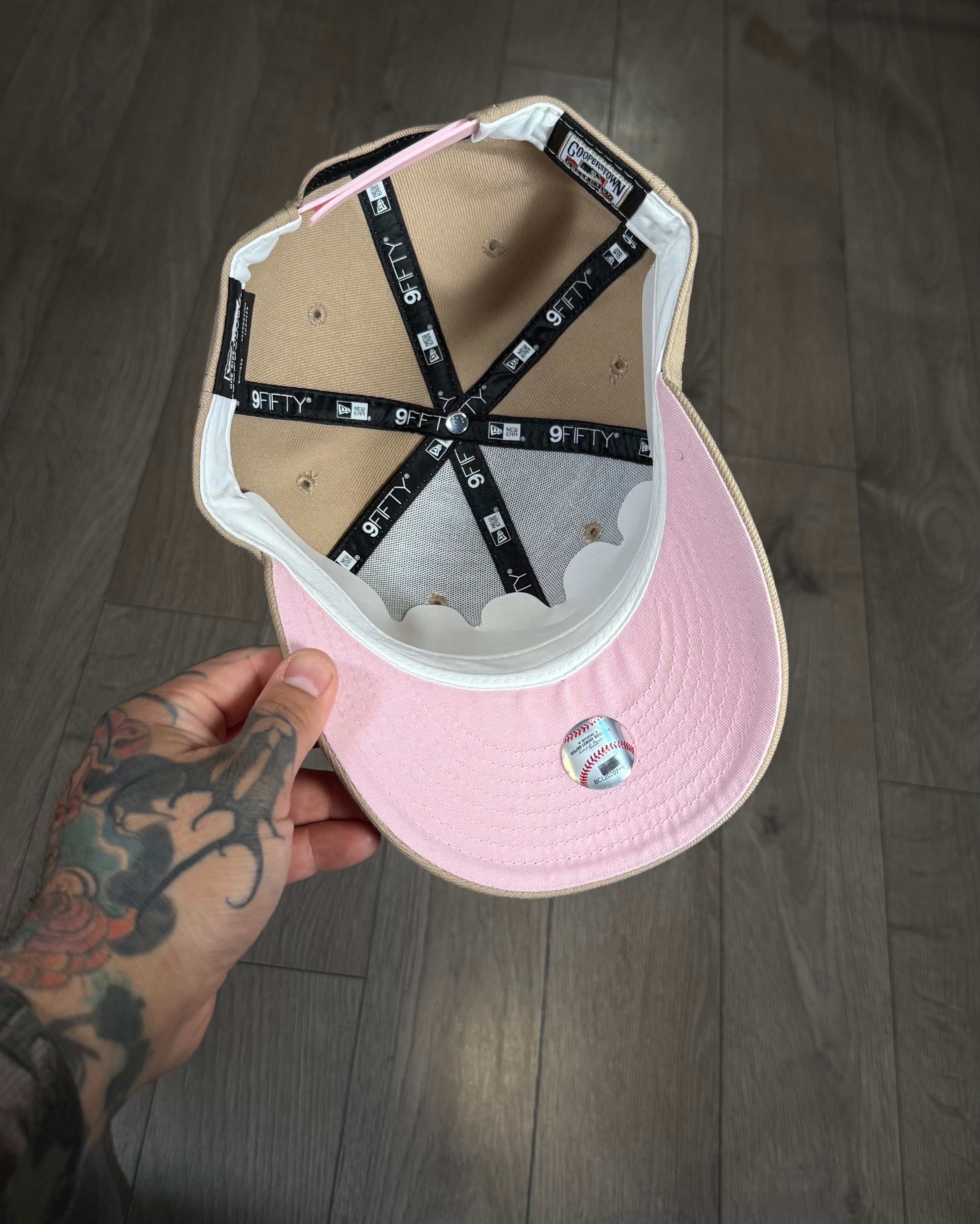NEW ERA ANAHEIM ANGELS 50th ANNIVERSARY LIGTH KAKI