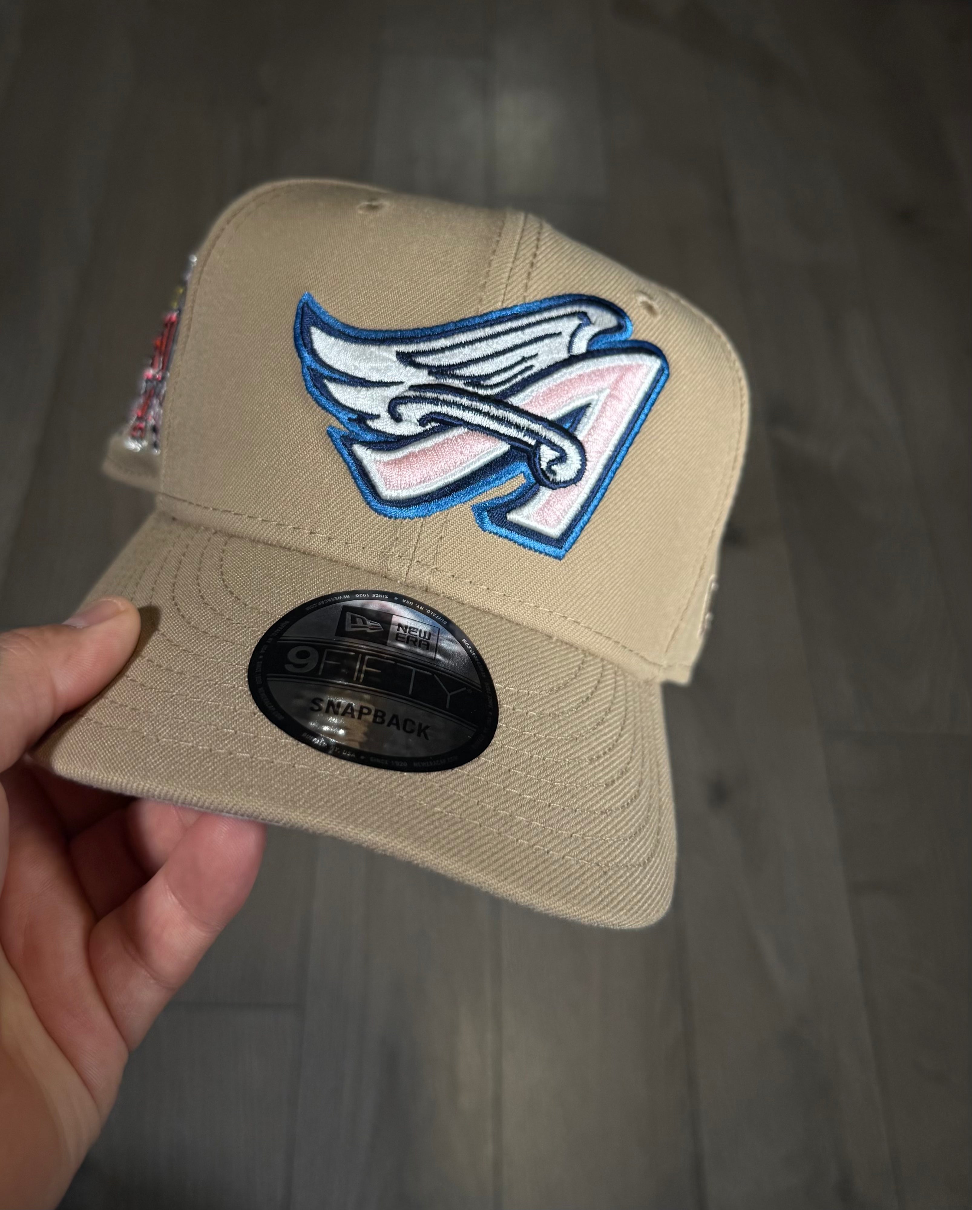NEW ERA ANAHEIM ANGELS 50th ANNIVERSARY LIGTH KAKI
